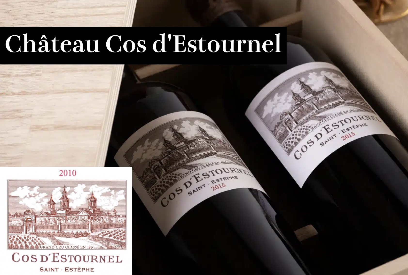 完売1986年 シャトー コス デストゥルネル CHATEAU COS D'ESTOURNEL
