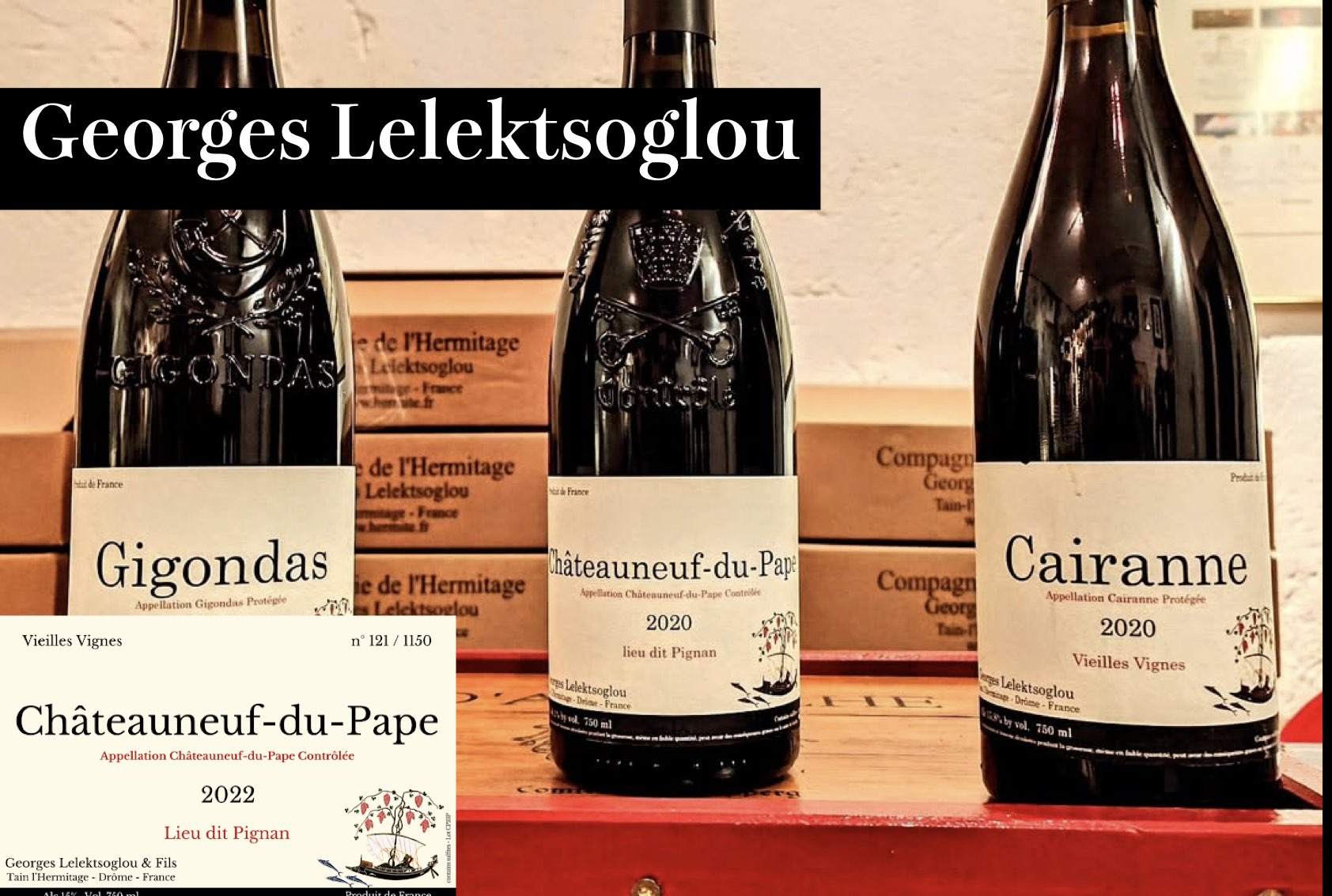 ジョルジュ・レレクツォグル / Georges Lelektsoglou - Wine Library