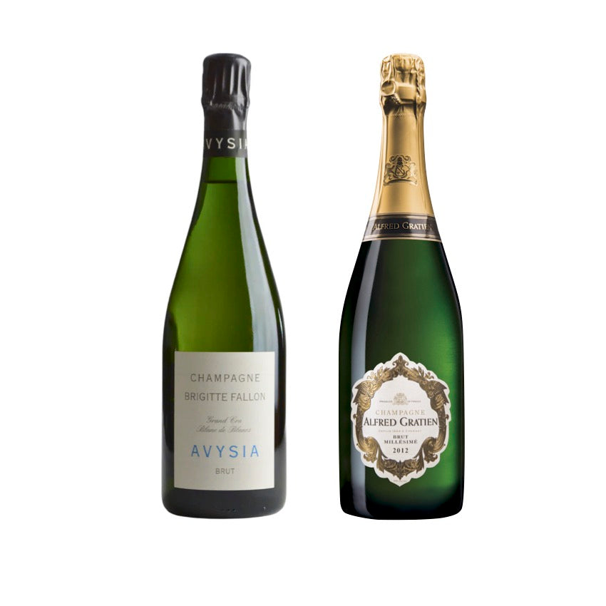 Brigitte Fallon 2015 シャンパン ブリュット NV アヴィジア(B21) / ブリジット・ファロン & 2012 ミレジメ