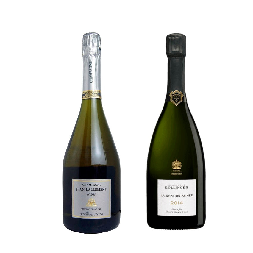 お年玉セット】2015 グラン・ダネ / ボランジェ & 2014 ミレジメ