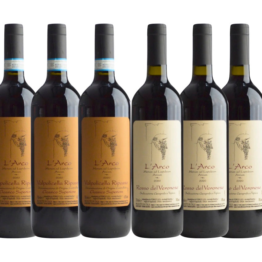 ラルコ ロッソ / リパッソ 6本セット | Wine Library
