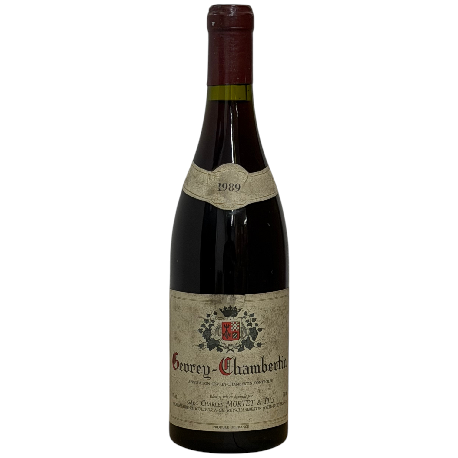 1989 ジュヴレ・シャンベルタン / シャルル(ドニ)・モルテ | Wine 1989 ジュヴレ・シャンベルタン / シャルル(ドニ)・モルテ | Wine