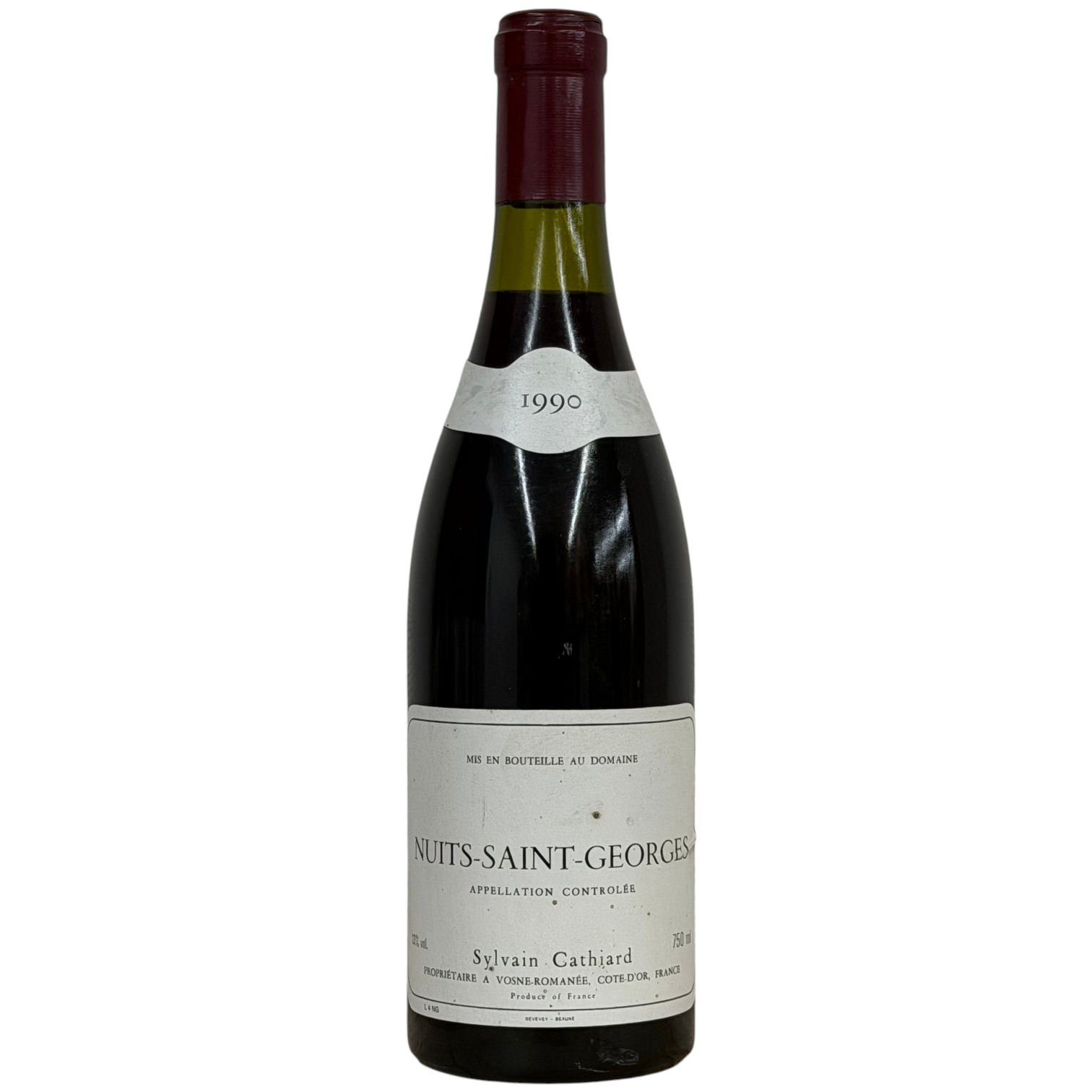 1990 ニュイ・サン・ジョルジュ / シルヴァン・カティアール | Wine