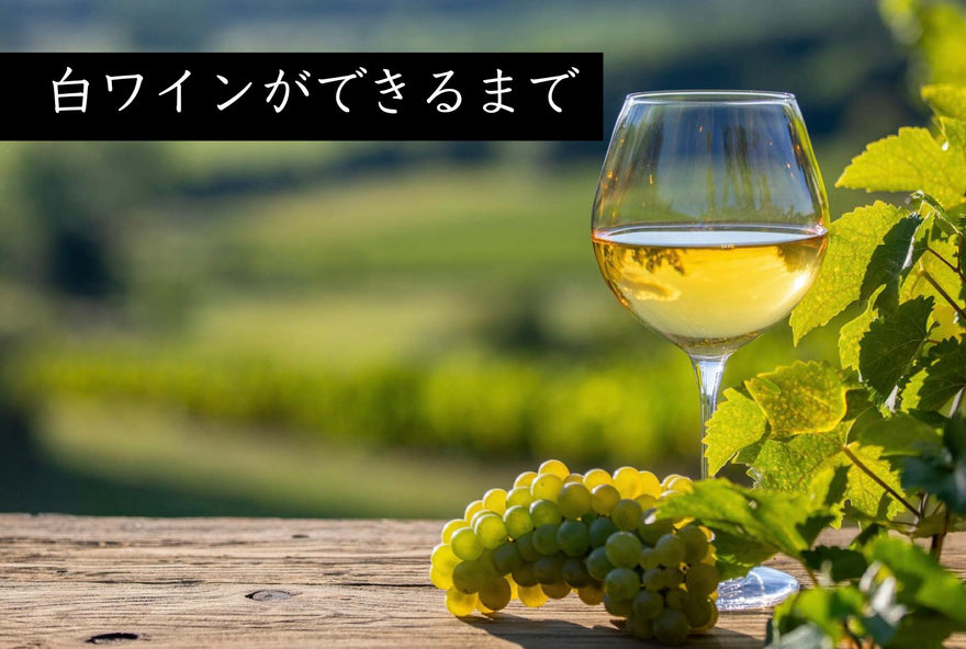 白ワインができるまで
