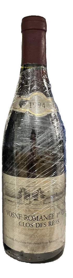 1994 ヴォーヌ・ロマネ 1er Cru クロ・デ・レア / ジャン・グロ【カーヴ汚れ】