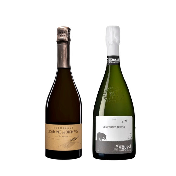 NV(2021) ラ・スルス / ドメーヌ・ド・ビシュリー入り❗️シャンパーニュ2本セット