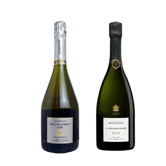 2015 グラン・ダネ / ボランジェ & 2014 ミレジメ / ジャン・ラルマン