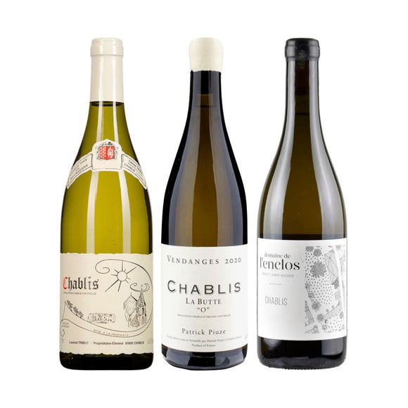 【3本セット】シャブリのイチオシ生産者３選[ランクロ / パトリック・ピウズ / トリビュー・ドーヴィサ]