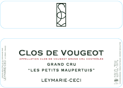 2013 クロ・ド・ヴージョ プティ・モーペルテュイ / レイマリー・セシ