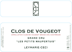 2013 クロ・ド・ヴージョ プティ・モーペルテュイ / レイマリー・セシ