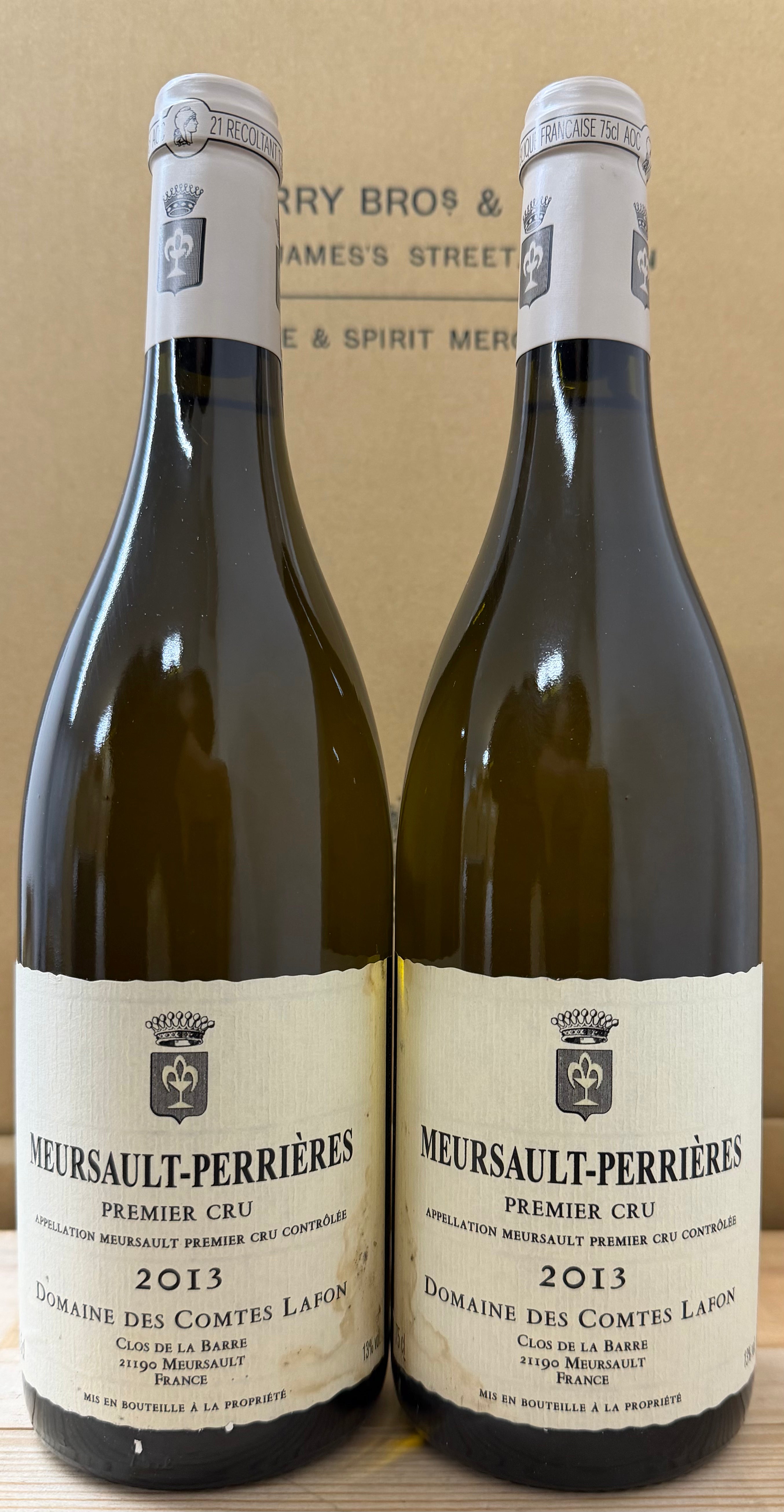 2013 ムルソー 1er Cru ペリエール / コント ラフォン【ラベル傷あり 2013 ムルソー 1er Cru ペリエール / コント ラフォン【ラベル傷あり