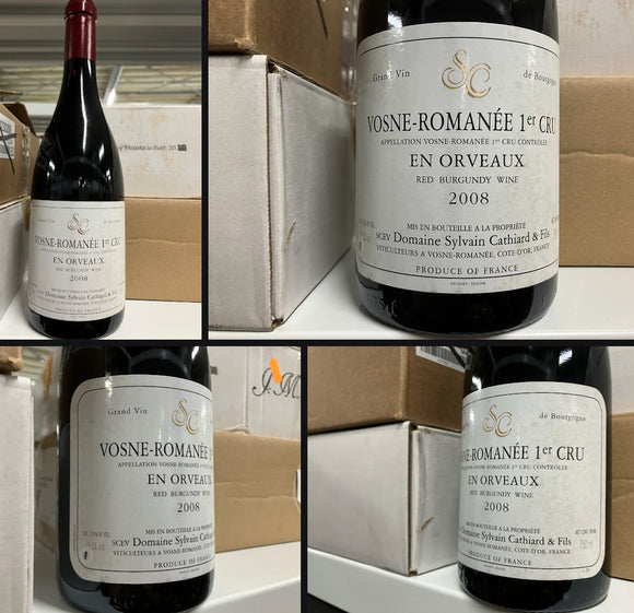 2008 ヴォーヌ・ロマネ 1er Cru オルヴォー / シルヴァン・カティアール