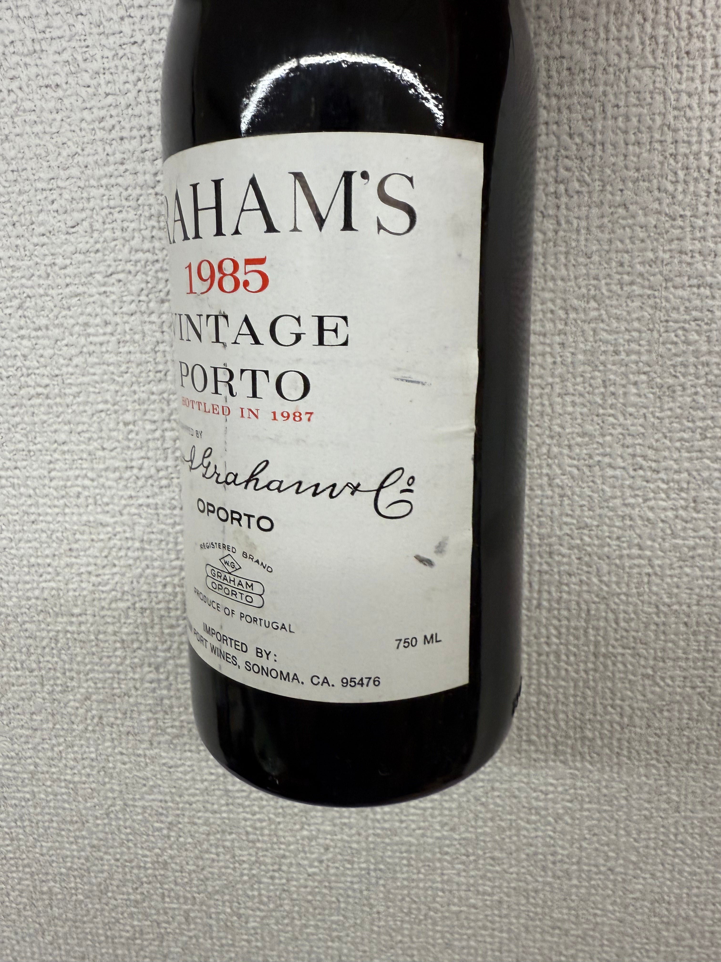 1985 ヴィンテージ・ポート / グラハム | Wine Library 1985 ヴィンテージ・ポート / グラハム | Wine Library