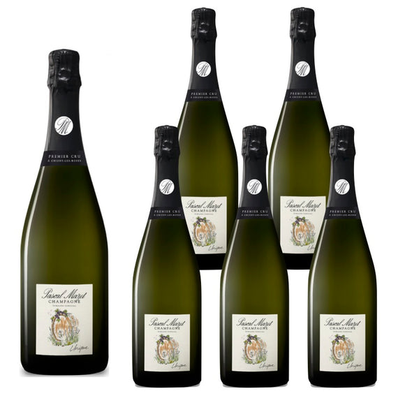 【一本あたり約6600円】NV エクストラ・ブリュット ユニーク・プルミエ・クリュ / パスカル・マゼ 6本セット