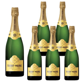 NV クレマン・ド・ジュラ ブリュット ラピア / ティソ・メール 6本セット