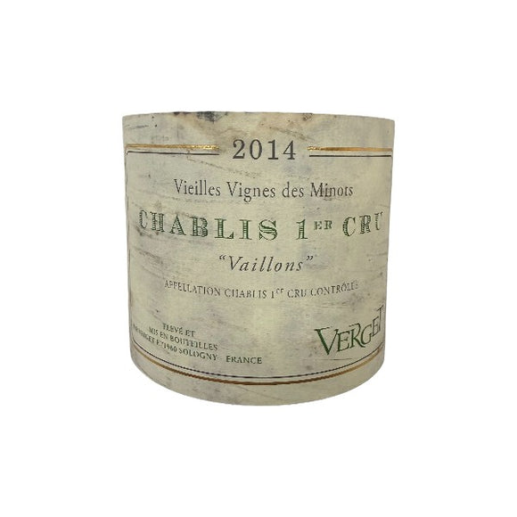 2014 シャブリ 1er Cru ヴァイロン VV / ヴェルジェ *ラベル不良