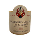 2000 シャンボール・ミュジニー 1er Cru シャルム / ポンソ ＊軽微なキズ-2