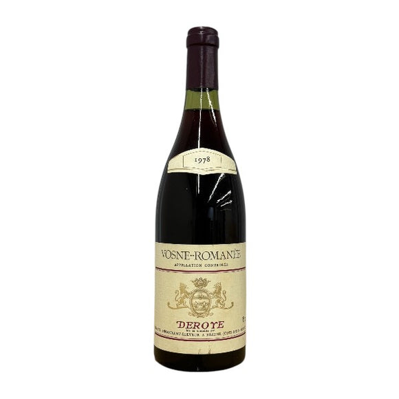 1978 ヴォーヌ・ロマネ / デュロイエ
