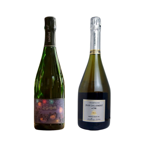 NV(2020) ラ・ギャンゲット / オーレリアン・ルメール入り❗️シャンパーニュ2本セット