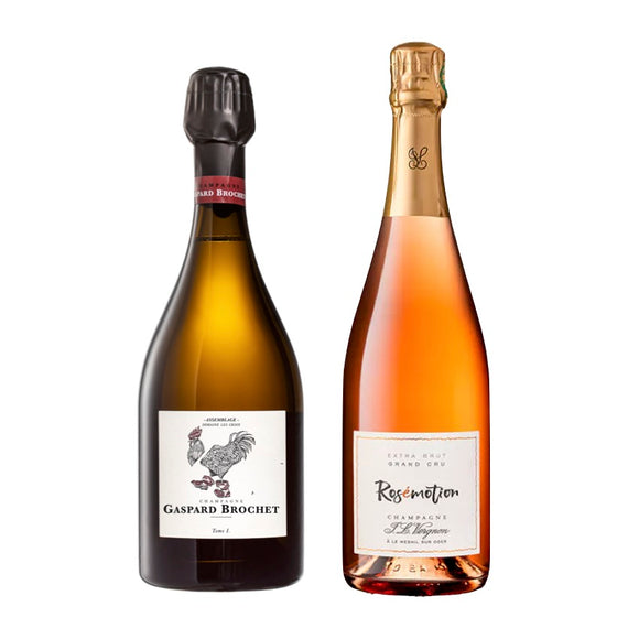 NV ル・コック トーム Ⅰ / ガスパール・ブロシェ & NV (2019Base) ロゼモーション・エクストラ・ブリュット / ジャン・ルイ・ヴェルニョン