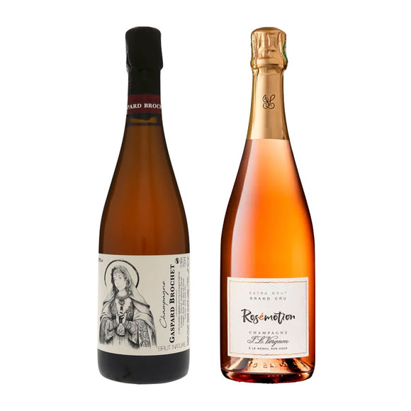 NV 333e 1er Cru  / ガスパール・ブロシェ & NV (2019Base) ロゼモーション・エクストラ・ブリュット / ジャン・ルイ・ヴェルニョン