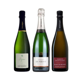 人気ムニエ生産者２選 & NV ブラン・ド・ブラン / アンリオ