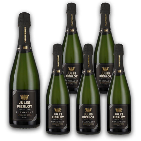 NV ブリュット プルミエ・クリュ / シャンパーニュ・コレリー (ジュール・ピエルロ) 6本セット