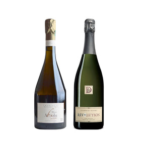 【シャンパーニュ2本セット】NV(2020Base) ブラン・アブソリュ / ミニエール & NV キュヴェ・レボリューション・ノン・ドゼ / ドワイヤール