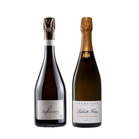 【シャンパーニュ2本セット】NV(2020Base) アンフリュアンス / ミニエール & NV ブリュット ウルトラディション / ラエルト・フレール