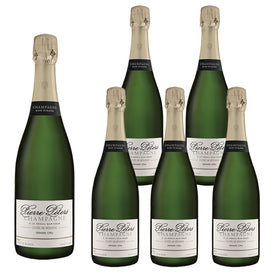 【6本セット】NV キュヴェ・ド・レゼルヴ ブリュット ブラン・ド・ブラン グラン・クリュ / ピエール・ペテルス