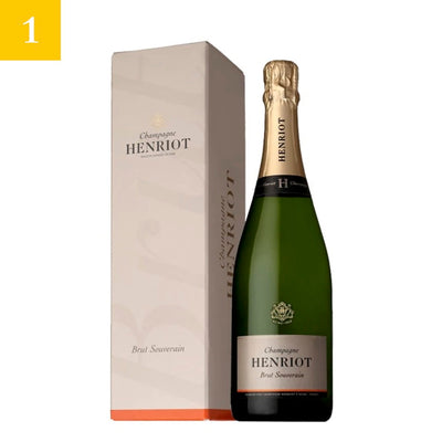 NV ブリュット・スーヴェラン / アンリオ　化粧箱入り